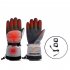 Electric Heating Gloves Rechargeable Lithium Battery Smart Warm Heating Gloves Winter Outdoor Skiing Cycling Black Gray