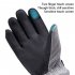 Electric Heating Gloves Rechargeable Lithium Battery Smart Warm Heating Gloves Winter Outdoor Skiing Cycling Black