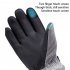 Electric Heating Gloves Rechargeable Lithium Battery Smart Warm Heating Gloves Winter Outdoor Skiing Cycling Black Gray