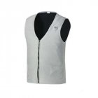 Electric Heating Vest Or Mobile Power Self heating Clothes Waist  Protection Vest For Men Women Gray m