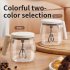 Electric High Speed Mixing Cup  Self Stirring Mug With USB Charging Port  Waterproof Glass Structure  Button  Lid  400ml Glass Self Stirring Mug For Home Khaki 