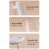 Electric High Speed Mixing Cup  Self Stirring Mug With USB Charging Port  Waterproof Glass Structure  Button  Lid  400ml Glass Self Stirring Mug For Home Khaki 