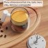 Electric High Speed Mixing Cup  Self Stirring Mug With USB Charging Port  Waterproof Glass Structure  Button  Lid  400ml Glass Self Stirring Mug For Home Khaki 