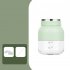 Electric Juicer Cup Portable Automatic Sport Blender Cup with Juicer and Water Cup Lid  Power Cord  Safety Lock Green