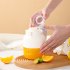 Electric Juicer Cup Portable Automatic Sport Blender Cup with Juicer and Water Cup Lid  Power Cord  Safety Lock White