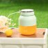 Electric Juicer Cup Portable Automatic Sport Blender Cup with Juicer and Water Cup Lid  Power Cord  Safety Lock White