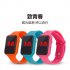 Electric LED Wristwatch Silicone Band Digital Display Watch Gifts for Boys and Girls Rose red