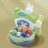 Electric Light Music Game Machine Cute Cartoon Creative Play Ground Mouse Toy Children Kids Gift green rabbit