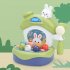 Electric Light Music Game Machine Cute Cartoon Creative Play Ground Mouse Toy Children Kids Gift green rabbit