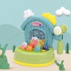 Electric Light Music Game Machine Cute Cartoon Creative Play Ground Mouse Toy Children Kids Gift green calf