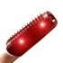 Electric Massage Comb 2 Levels Anti Hair Loss Scalp Massager Hair Growth Comb For Relieve Head Pressure milky white English packaging