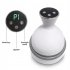 Electric Massager  4 Head Scalp Massage with 19 Contacts Per Head  Rechargeable Head Massager BR 8851 White Button Type