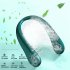 Electric Neck Fan 3 level Adjustable Usb Rechargeable Bladeless Mini Sports Fan Lightweight Cooling Fans pink