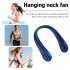 Electric Neck Fan 3 level Adjustable Usb Rechargeable Bladeless Mini Sports Fan Lightweight Cooling Fans pink