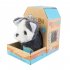 Electric  Plush  Simulation  Animal  Toys Walk Sounds Plush Doll Toy For Children Grey Husky
