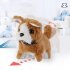 Electric  Plush  Simulation  Animal  Toys Walk Sounds Plush Doll Toy For Children Grey Husky