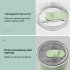Electric Rotating Self Stirring Coffee Mug 304 Stainless Steel Rechargeable Automatic Mixing Cup For Home Office Travel green