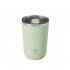 Electric Rotating Self Stirring Coffee Mug 304 Stainless Steel Rechargeable Automatic Mixing Cup For Home Office Travel green