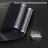 Electric Shaver Reciprocating Double Headed Beard Trimmer USB Rechargeable LCD Shaving Machine Army Green