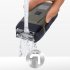 Electric Shaver Reciprocating Double Headed Beard Trimmer USB Rechargeable LCD Shaving Machine Army Green