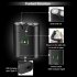 Electric Shavers for Men Waterproof Shaving Machine Double Ring Blade USB Rechargeable Beard Razor