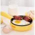 Electric Skillet  Non Stick Small Egg Skillet  Overheating Protection  Mini Electric Ramen Noodles Boiling Pot For Dorms Cooking  Camping  RV Beige white