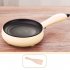 Electric Skillet  Non Stick Small Egg Skillet  Overheating Protection  Mini Electric Ramen Noodles Boiling Pot For Dorms Cooking  Camping  RV Beige white