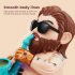 Electric Swinging Saxophonist Figure Toy Children Fun Musical Player Sensory Dancing Toys With Light Music For Boys Girls Birthday Gifts as shown with screwdriv
