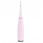 Electric Ultrasonic Sonic Dental Scaler Tooth Calculus Remover <span style='color:#F7840C'>Cleaner</span> Tooth Stains Tartar Tool Pink