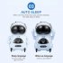 Electric Voice Smart Mini Pocket Robot with Light Music Multi functional Children Early Education Puzzle Toys Blue