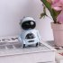 Electric Voice Smart Mini Pocket Robot with Light Music Multi functional Children Early Education Puzzle Toys Blue
