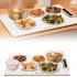 Electric Warming Tray With Adjustable Temperature Foldable Fast Heating Electric Warming Hot Plate For Buffets Family Gatherings