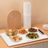 Electric Warming Tray With Adjustable Temperature Foldable Fast Heating Electric Warming Hot Plate For Buffets Family Gatherings