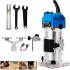 Electric Woodworking Trimming Slotting Machine Wood Milling Wood Slotting Machine Tools EU Plug