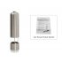 Electric pepper grinder made out of high quality stainless steel   Perfectly dose the amount of pepper added to your dishes with just a press of a button