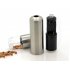 Electric pepper grinder made out of high quality stainless steel   Perfectly dose the amount of pepper added to your dishes with just a press of a button