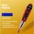 Electrician  Electric  Tester VD700 Digital Display With Led Lighting Multi function Safety Induction Tool VD700 red  no battery 
