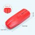 Electromagnetic Radiation Detector Led Magnetic Field Detector Test Equipment For Computer Refrigerators red