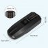 Electromagnetic Radiation Detector Led Magnetic Field Detector Test Equipment For Computer Refrigerators black