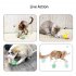 Electronic Cat Toy  Automatic Cat Toys Interactive With LED Lights  Type C Charging Cable  Whisper Mode  Swing Type Rechargeable Cat Toys For Living Room Yellow