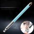 Electronic Dawing Pen Conductive Cloth   Sucker 2 in 1 Metal Capacitor Active Stylus Pen Rose gold