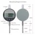 Electronic Digital Dial Indicator Gauge  0 1 Inch 25 4 Mm Inch Metric Conversion High Resolution 0 0005   0 01mm Digital Probe Indicator Dial Test Gauge Dial in