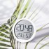 Electronic Digital Hygrometer Clock With Folding Bracket  Big Digits  Month  Date  Temperature LCD Display Clock  Wall Clock For Office  Living Room  Bedroom  S