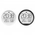 Electronic Digital Hygrometer Clock With Folding Bracket  Big Digits  Month  Date  Temperature LCD Display Clock  Wall Clock For Office  Living Room  Bedroom  S
