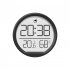 Electronic Digital Hygrometer Clock With Folding Bracket  Big Digits  Month  Date  Temperature LCD Display Clock  Wall Clock For Office  Living Room  Bedroom  S
