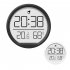 Electronic Digital Hygrometer Clock With Folding Bracket  Big Digits  Month  Date  Temperature LCD Display Clock  Wall Clock For Office  Living Room  Bedroom  S