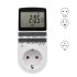 Electronic Digital Timer Switch EU US BR Plug Kitchen Timer Outlet 230V Programmable Timing Socket U S  regulations
