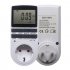 Electronic Digital Timer Switch EU US BR Plug Kitchen Timer Outlet 230V Programmable Timing Socket British regulatory