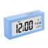 Electronic Digital Wall Clock With Temperature Display Home Clocks Gold