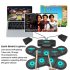 Electronic Drum Sets Roll Up Beginner Practice Pad Double Horn Rechargeable MIDI Drum Pad Children DTX Games WGS501